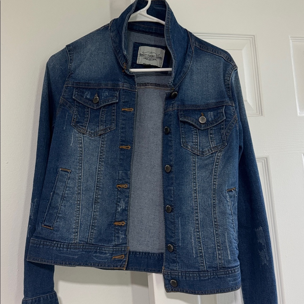 Classic Blue Denim Jean Jacket